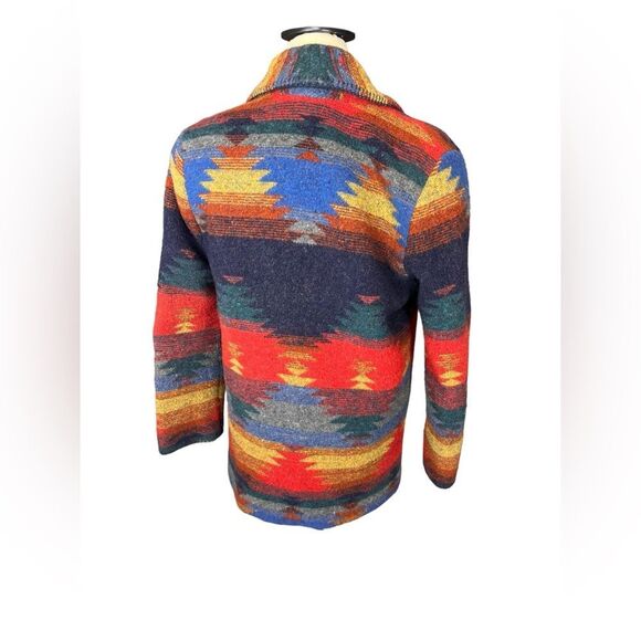 Rhonda Stark vintage southwestern wool coat size small - Picture 2 of 5